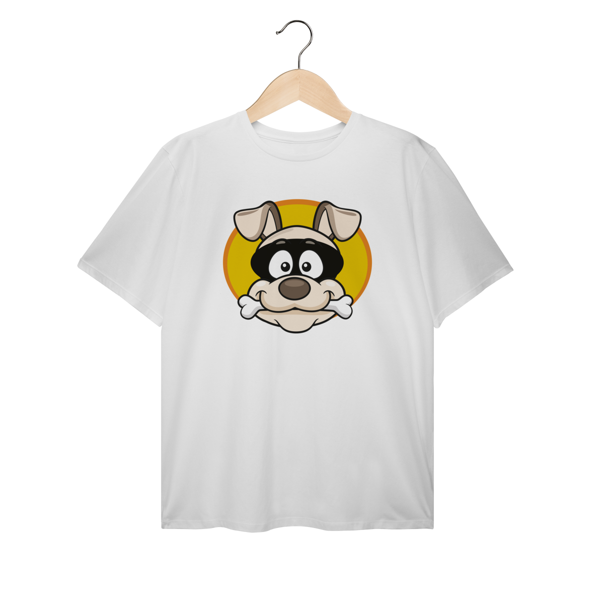 Camiseta Plus Size Cão Bandido