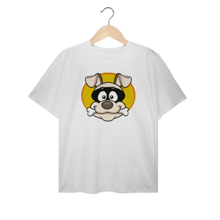Camiseta Plus Size Cão Bandido