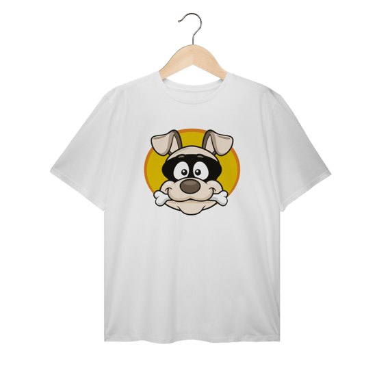 Camiseta Plus Size Cão Bandido