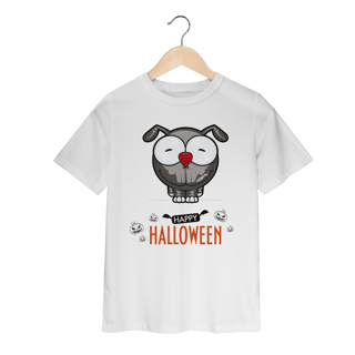 Nome do produto Camiseta Infantil Happy Halloween Cartoon Doggy