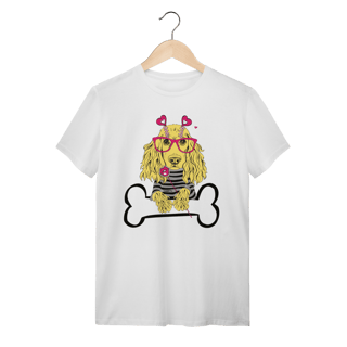 Nome do produto Camiseta Cocker de Óculos