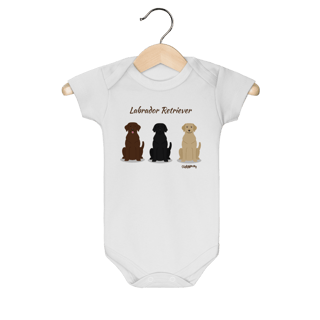 Nome do produto Body Bebê Labrador Todas as Cores