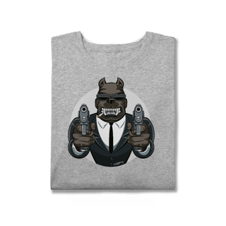 Nome do produto Camisera Plus Size Pitbull Mafioso