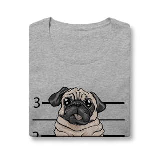 Nome do produto Baby Look Pug Bad Dog