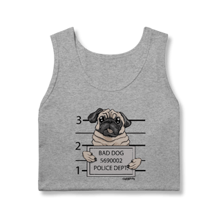 Nome do produto Regata Pug Bad Dog