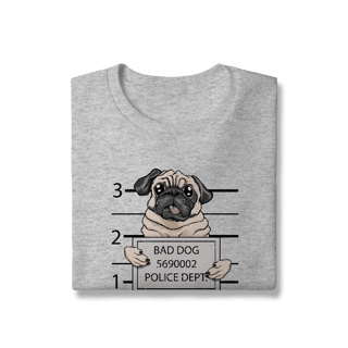 Nome do produto Moletom Blusão Pug Bad Dog