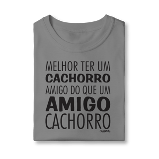 Nome do produto Camiseta Infantil Cachorro Amigo ou Amigo Cachorro