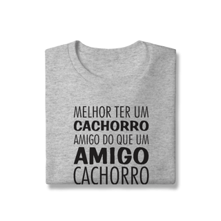 Nome do produto Moletom Blusão Cachorro Amigo ou Amigo Cachorro
