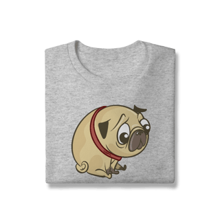 Nome do produto Moletom Blusão Pug Carente