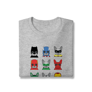 Nome do produto Moletom Blusão Cachorros Super-Heróis
