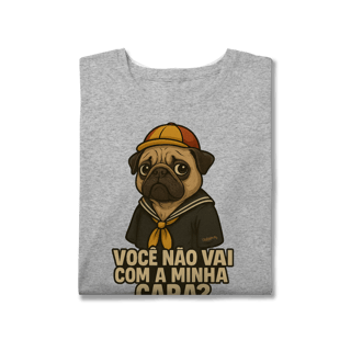 Nome do produto Camiseta Plus Size Cachorro Quico
