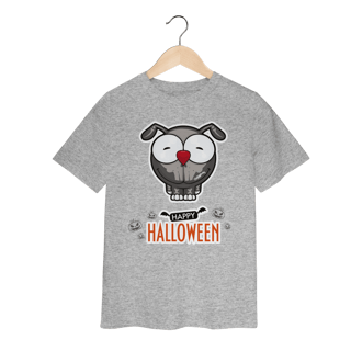 Nome do produto Camiseta Infantil Happy Halloween Cartoon Doggy
