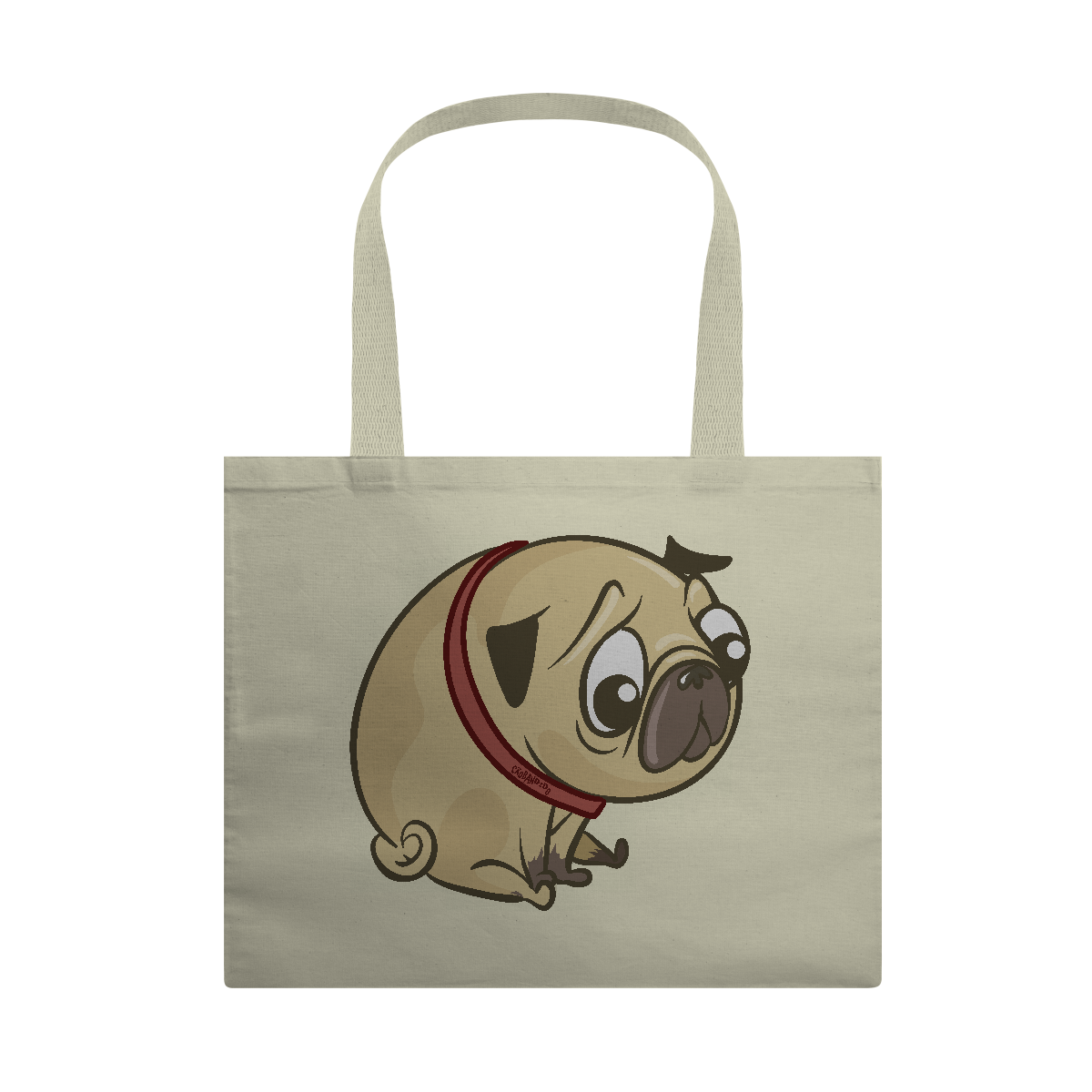 Nome do produto: Ecobag Pug Carente
