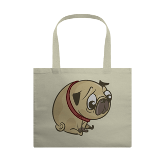 Nome do produto Ecobag Pug Carente