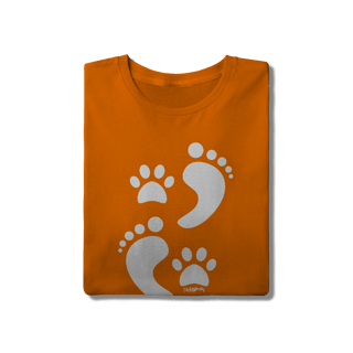 Nome do produto Camiseta Cachorro Pegadas