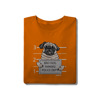 Nome do produto Camiseta Pug Bad Dog