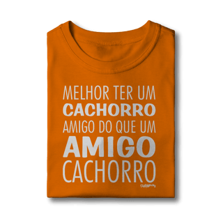 Nome do produto Camiseta Infantil Cachorro Amigo ou Amigo Cachorro