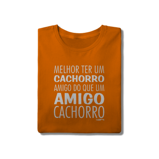 Nome do produto Camiseta Cachorro Amigo ou Amigo Cachorro