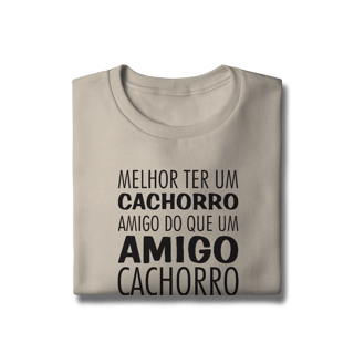 Nome do produto Moletom Blusão Cachorro Amigo ou Amigo Cachorro