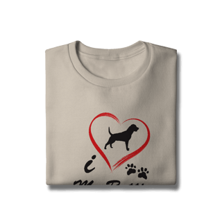 Nome do produto Moletom Blusão Rottweiler - I Love My Rottie