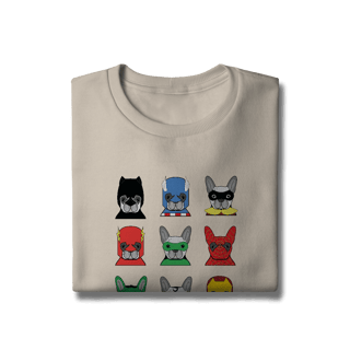 Nome do produto Moletom Blusão Cachorros Super-Heróis