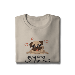Nome do produto Moletom Blusão Pug Play With Me