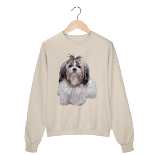 Nome do produto Moletom Blusão Shih Tzu Realista