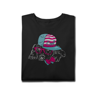 Nome do produto Camiseta Plus Size Cachorro Cool