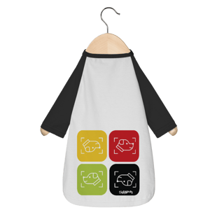 Camiseta para Cachorro - Cachorro Cores