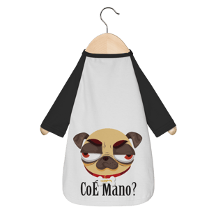 Camiseta para Cachorro - Pug CoÉ Mano