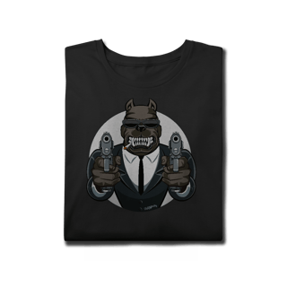 Nome do produto Camisera Plus Size Pitbull Mafioso