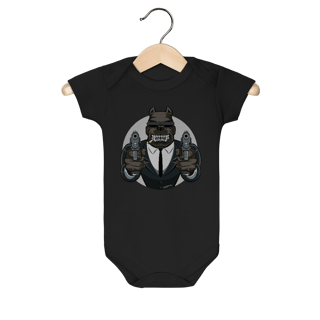 Body Bebê Pitbull Mafioso