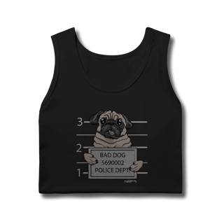 Nome do produto Regata Pug Bad Dog