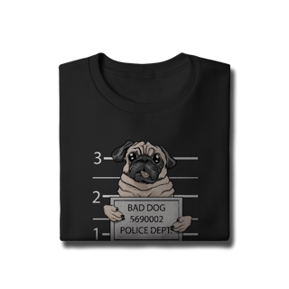 Nome do produto Moletom Blusão Pug Bad Dog