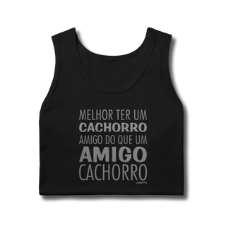 Nome do produto Regata Cachorro Amigo ou Amigo Cachorro