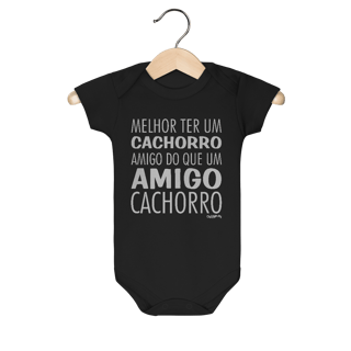 Nome do produto Body Bebê Cachorro Amigo ou Amigo Cachorro