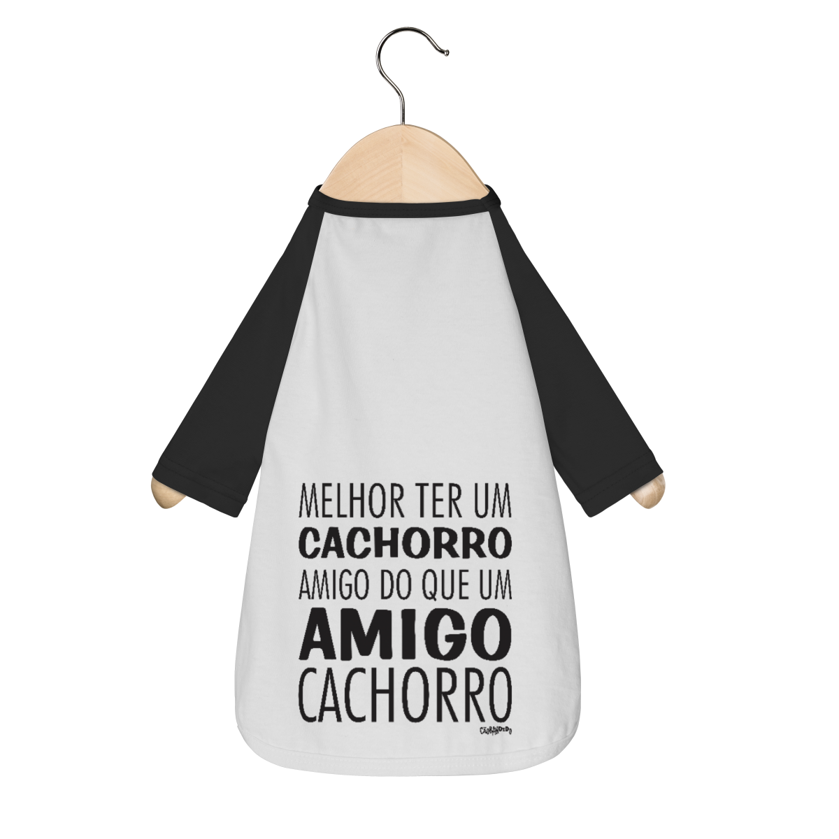 Nome do produto: Camiseta para Cachorro - Cachorro Amigo ou Amigo Cachorro