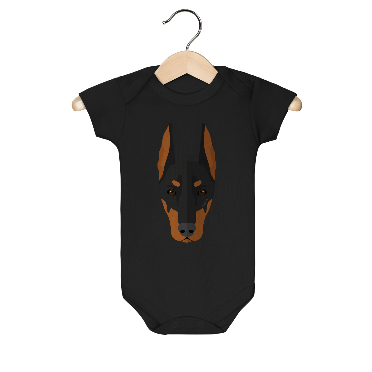 Nome do produto: Body Bebê Doberman
