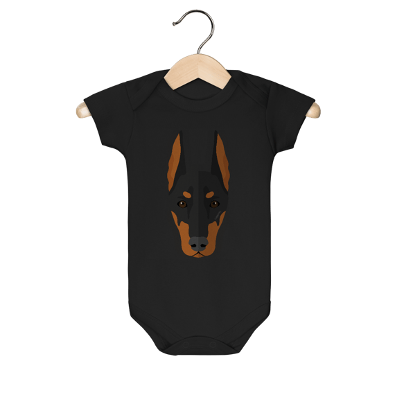 Body Bebê Doberman