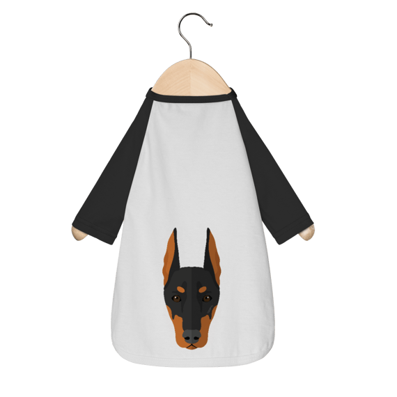 Camiseta para Cachorro - Doberman