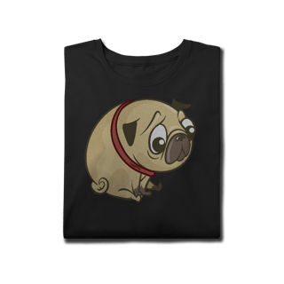 Nome do produto Camiseta Plus Size Pug Carente
