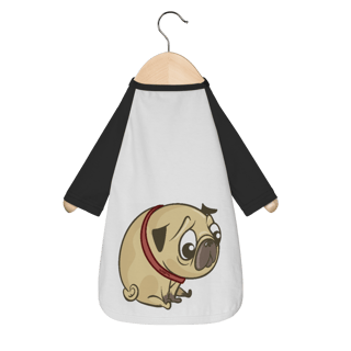 Nome do produto Camiseta para Cachorro Pug Carente