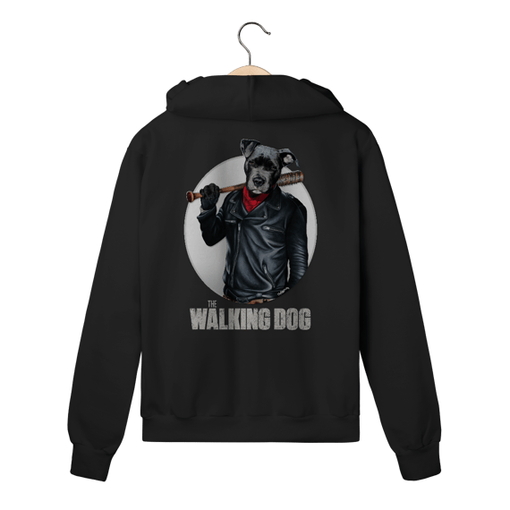 Moletom com Zíper e Capuz - The Walking Dog