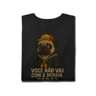Nome do produto Camiseta Plus Size Cachorro Quico