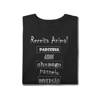 Nome do produto Camiseta Plus Size Cachorro Receita Animal