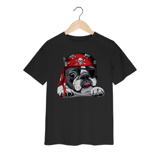 Nome do produto Camiseta Infantil Bulldog Francês Pirata