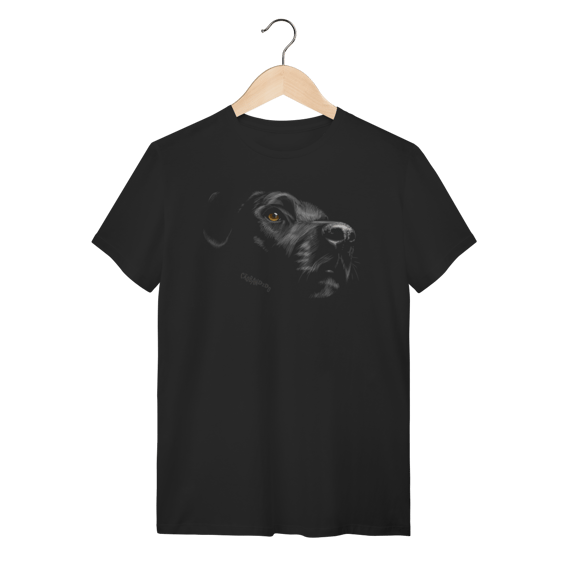 Camiseta Labrador Retriever Preto