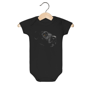 Nome do produto Body Bebê Labrador Retriever Preto