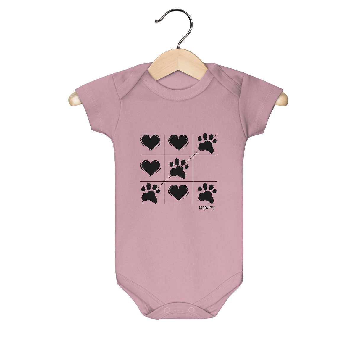 Nome do produto: Body Bebê Jogo da Velha