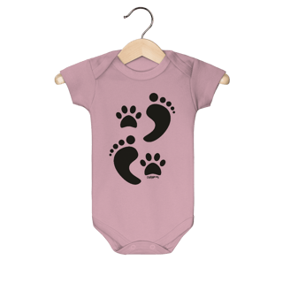 Nome do produto Body Bebê Cachorro Pegadas